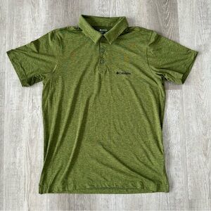 Columbia Green Omni-Wick Polo Shirt